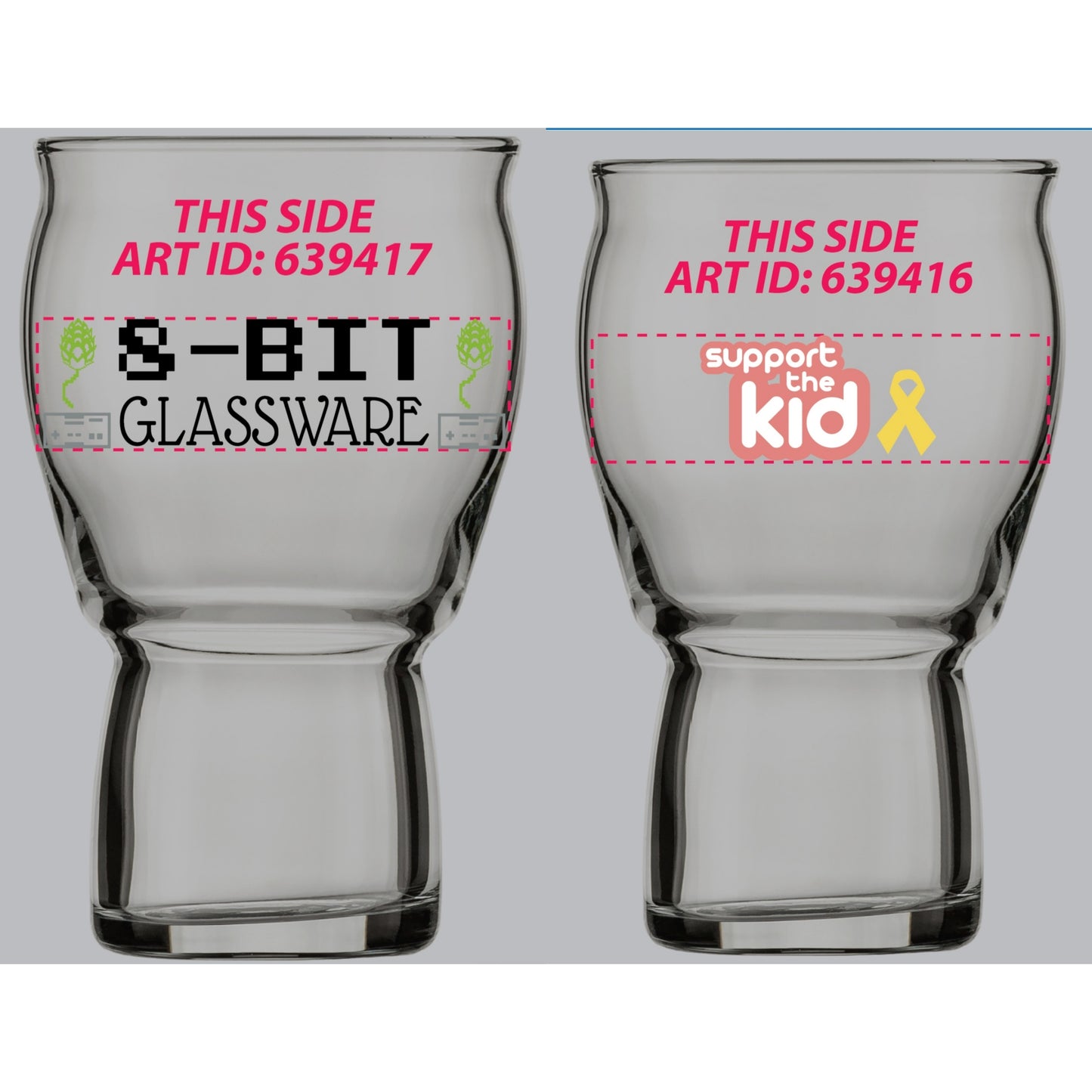 8-Bit × STK Taster (Secret Glass 8)