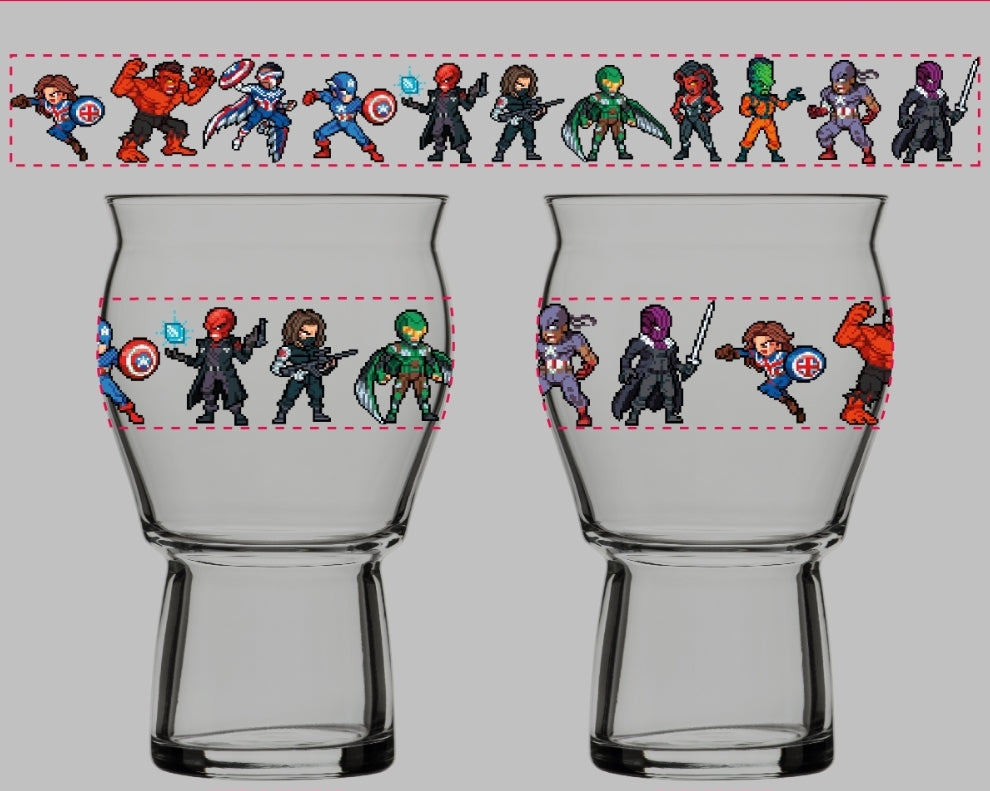 Captain America Glass