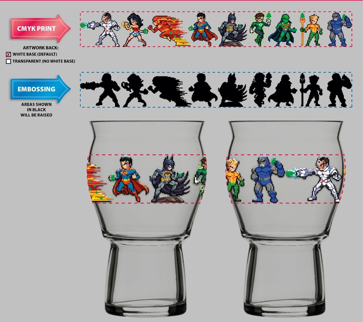 Justice League (Embossed Redux)