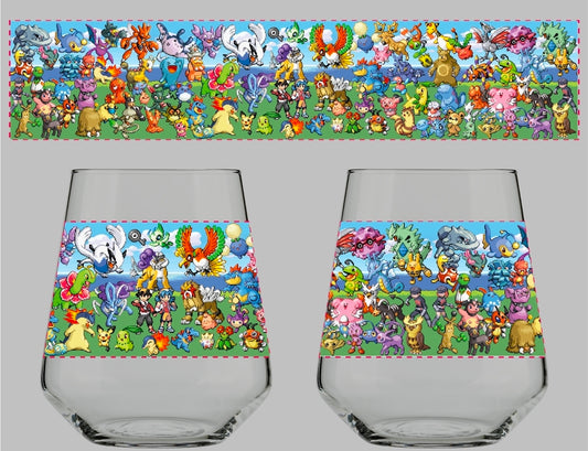 Pokemon Gen 2 Glass